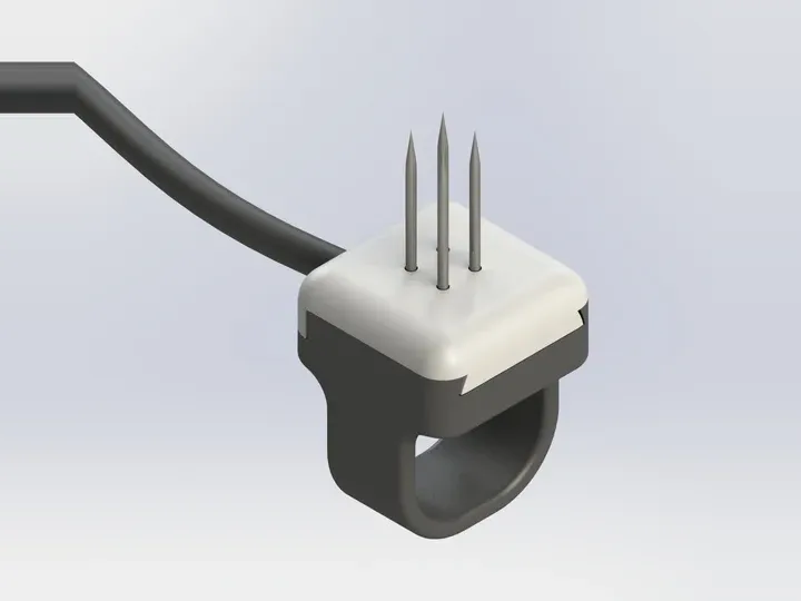 Electrodo BT-A44 dedo para OncoPore, con cabezal tipo anillo
