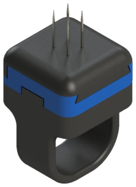 Electrodo de dedo, electrodo para electroporadores veterinarios BIOTEX